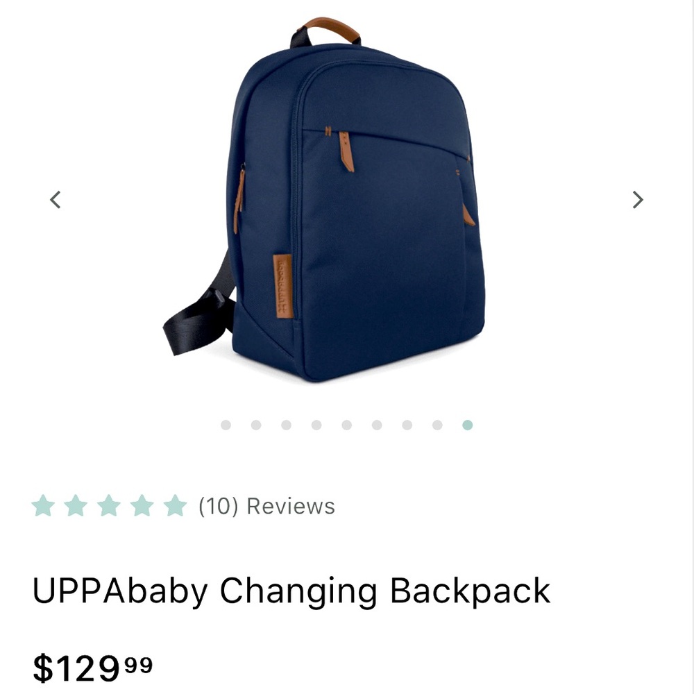 Uppababy Changing Backpack - New With Tags